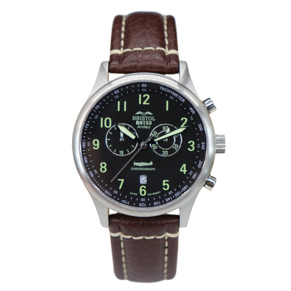 Spitfire R6753 Tribute Watch - Black Dial