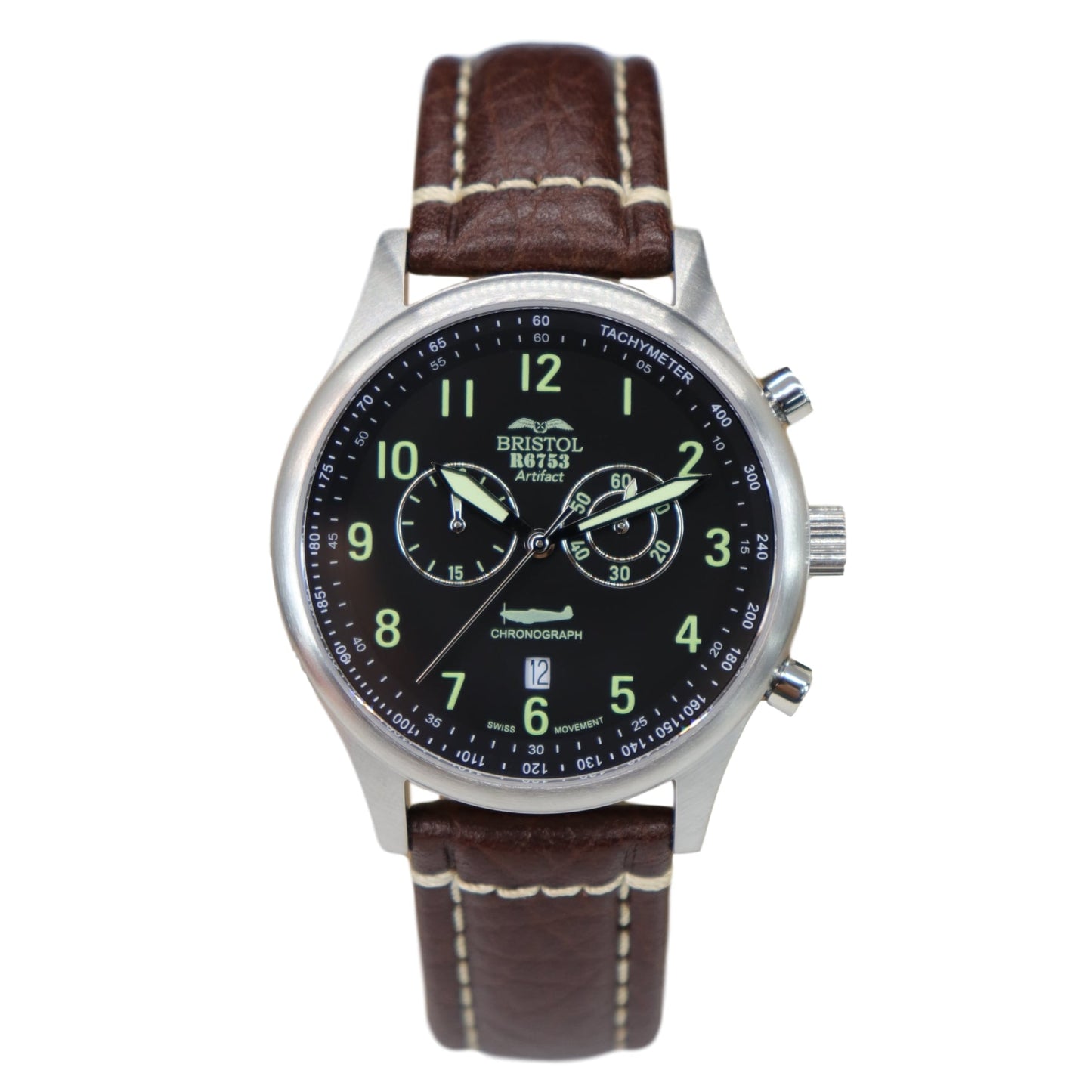 Spitfire R6753 Tribute Watch - Black Dial