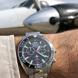 747 Tribute Watch - Black Dial