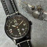 P-51 Mustang Tribute Watch - Black Dial
