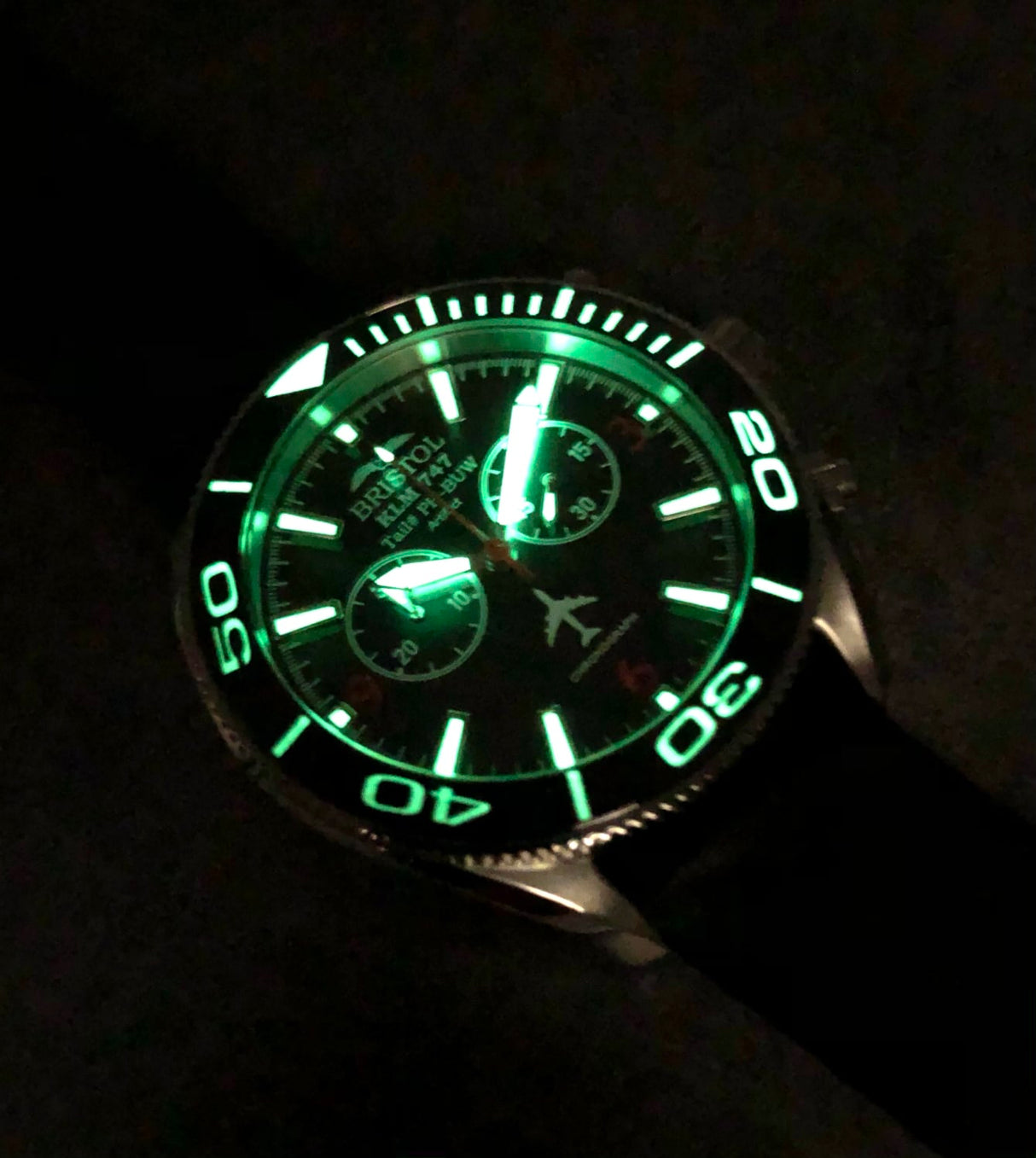 747 Tribute Watch - White Dial