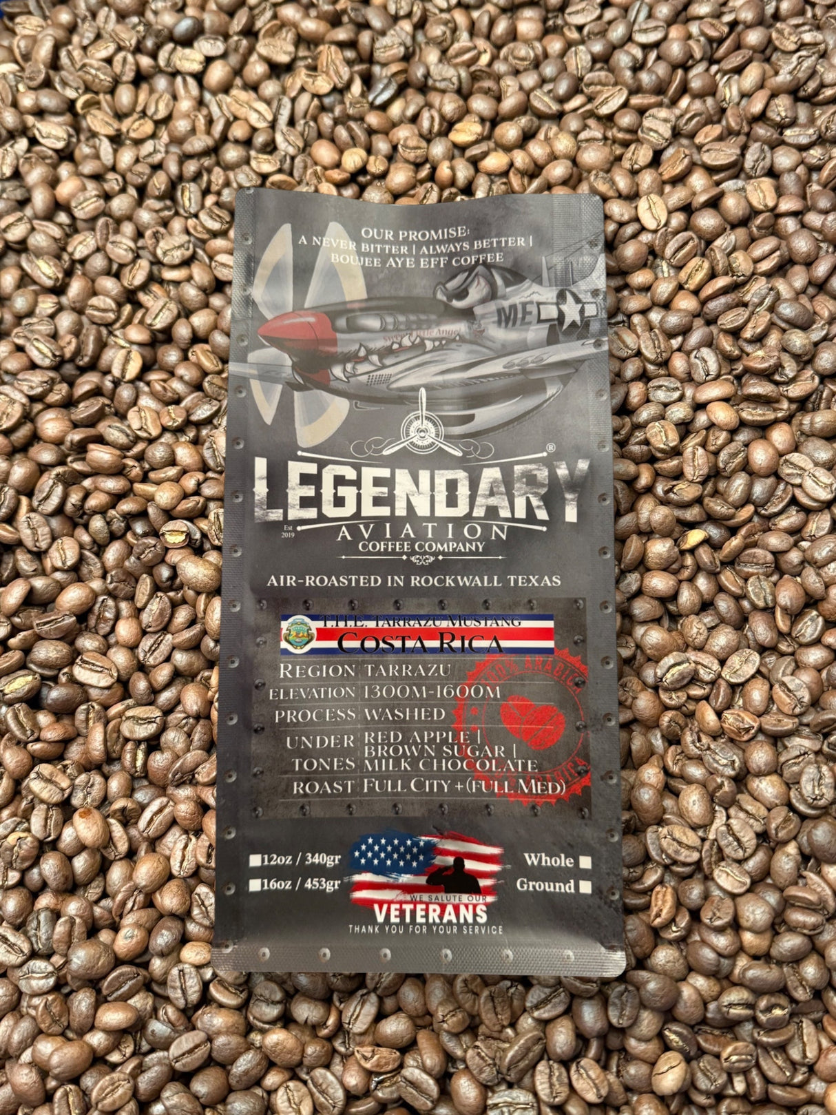 T.H.E. Tarrazu Mustang Costa Rican Coffee