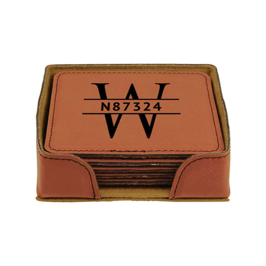 Custom Square Coaster Set