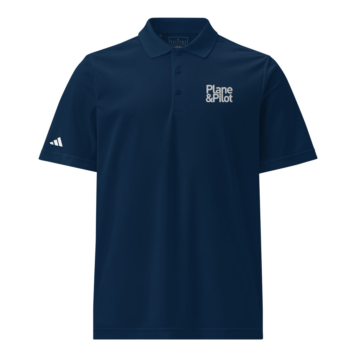 Plane & Pilot adidas Embroidered Polo
