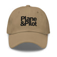 Plane & Pilot Dad Hat