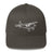 Mysterious General Aviation BIGFOOT Embroidered Hat