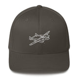 Lockheed P-38 Lightning 4 Embroidered Hat
