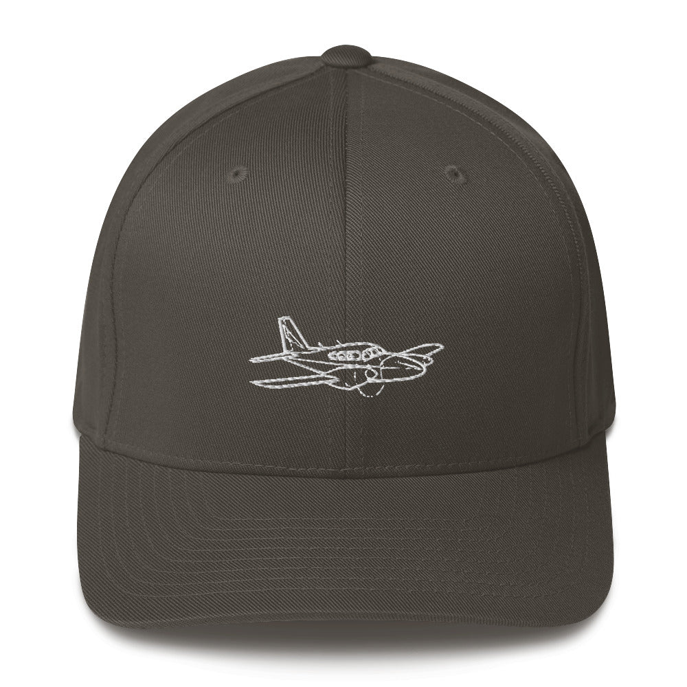 Piper Aztec Twin-Engine Marvel Embroidered Hat