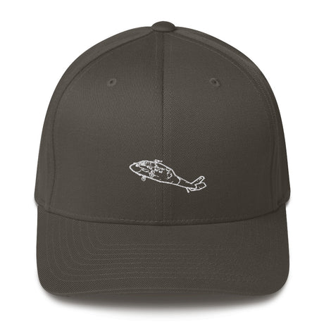 Sikorsky HH-60 Black Hawk 4 Embroidered Hat