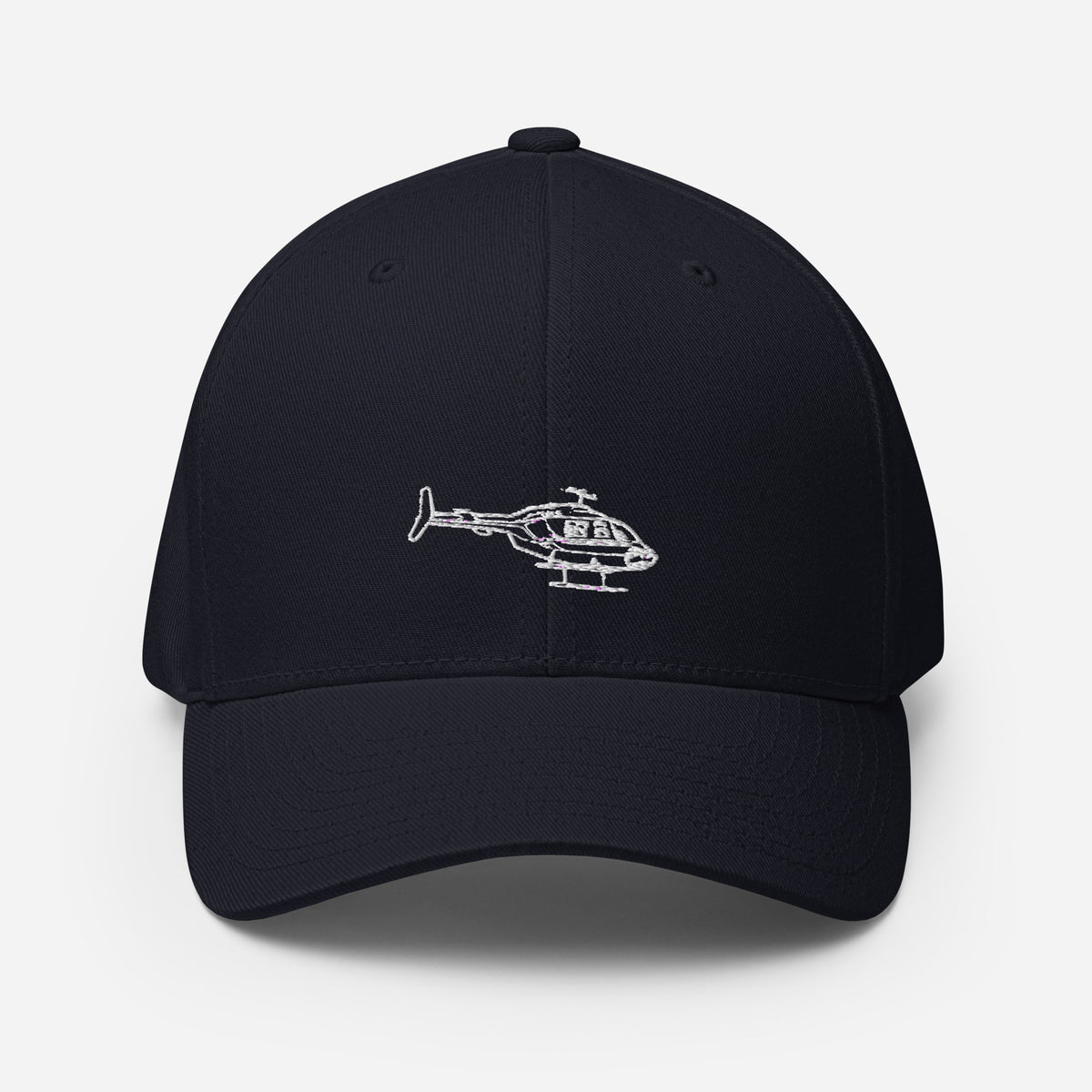 Bell 206 Helicopter Icon Hat