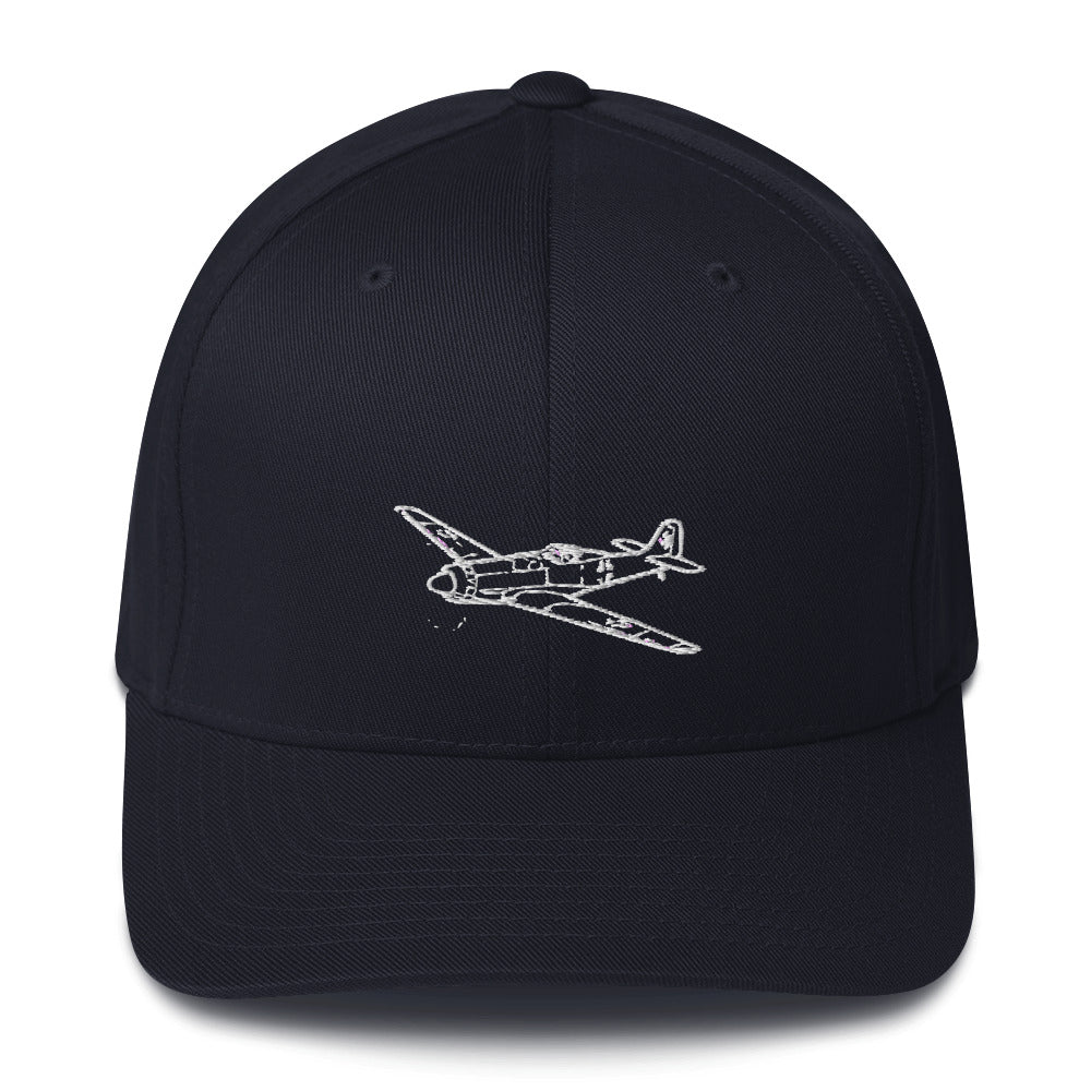 Focke-Wulf TA 152 High-Altitude Fighter Embroidered Hat