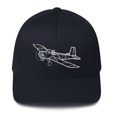 Volksplane Homebuilt Sport Aircraft Embroidered Hat