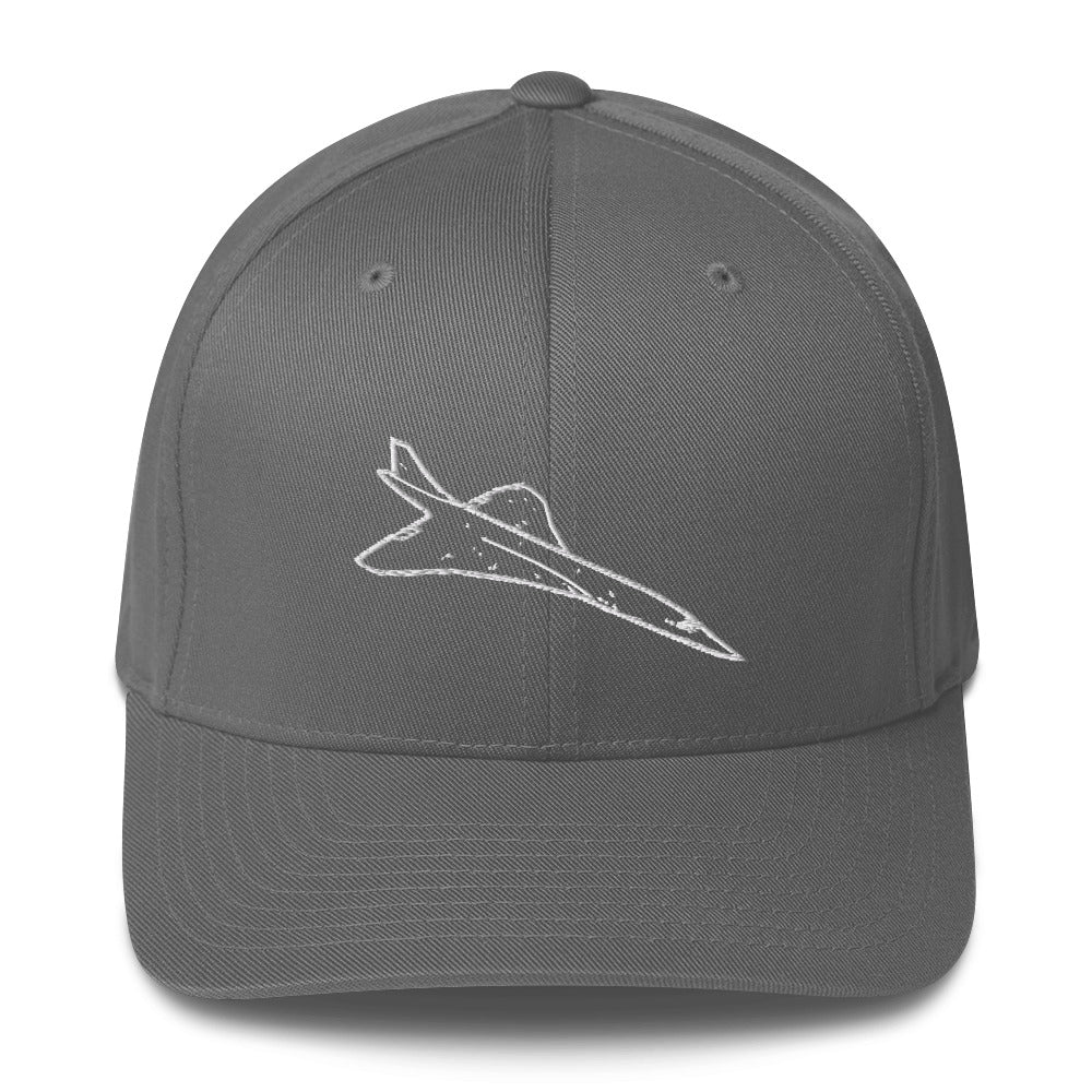 Concorde Supersonic Airliner Embroidered Hat