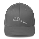 Concorde Supersonic Airliner Embroidered Hat