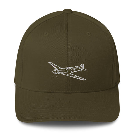 Focke-Wulf TA 152 High-Altitude Fighter Embroidered Hat