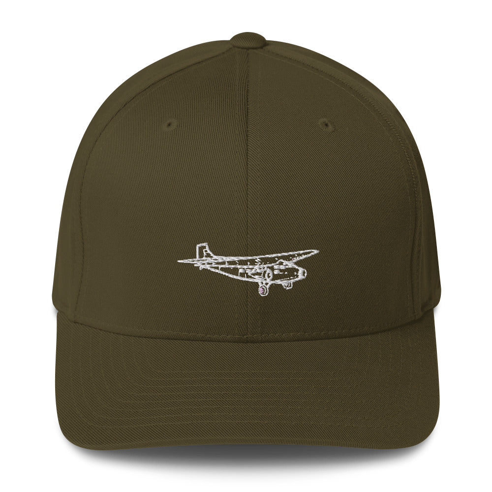 Ford Tri-Motor Tin Goose Embroidered Hat