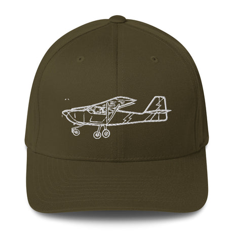Kitfox 7 Sport Homebuilt Aircraft  Embroidered Hat