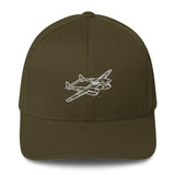 Lockheed P-38 Lightning 4 Embroidered Hat