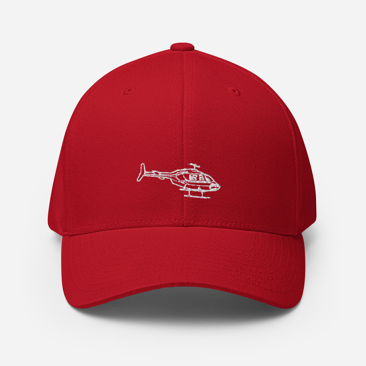 Bell 206 Helicopter Icon Hat