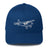 Mysterious General Aviation BIGFOOT Embroidered Hat