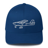Kitfox 7 Sport Homebuilt Aircraft  Embroidered Hat