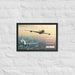 FLYING Passenger or Pilot Framed Print - 12"x18"