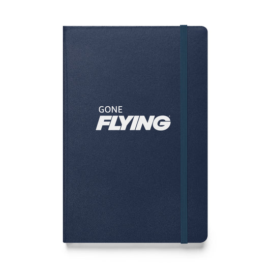 Gone FLYING Hardcover Notebook