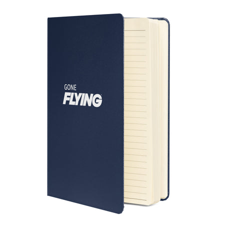 Gone FLYING Hardcover Notebook