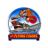 Flying Tiger Vintage Metal Artwork  HM010