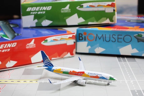 *1/400 Copa Airlines B 737-800 "BioMuseo" El Aviador Models EAV400-1825
