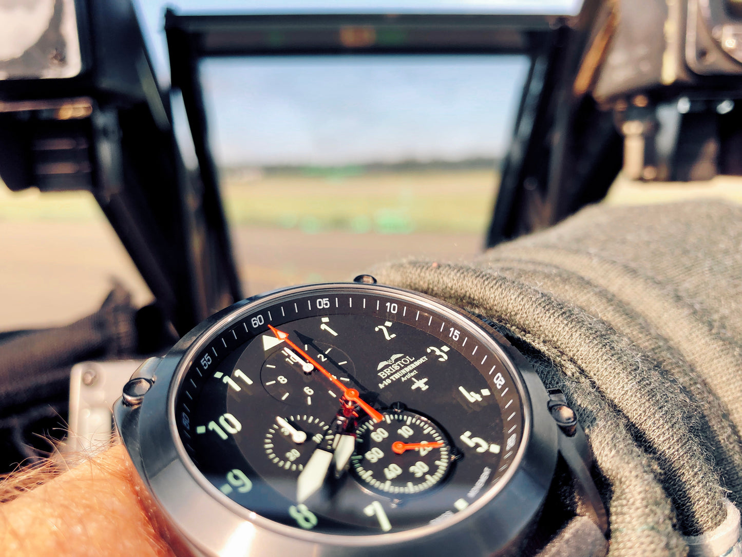A-10 Thunderbolt Tribute Watch - Black Dial