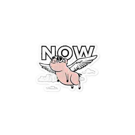Now is the Time Sticker