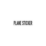 Plane Sticker