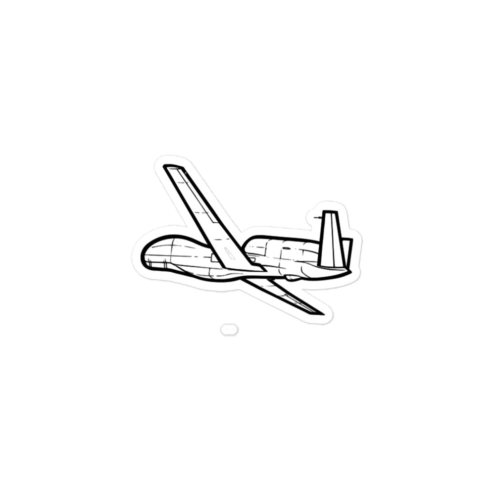 Global Hawk High-Altitude UAV 2 Stickers