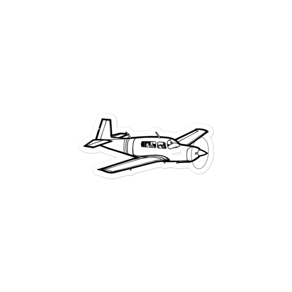 Mooney Ovation 3 High-Performance Stickers