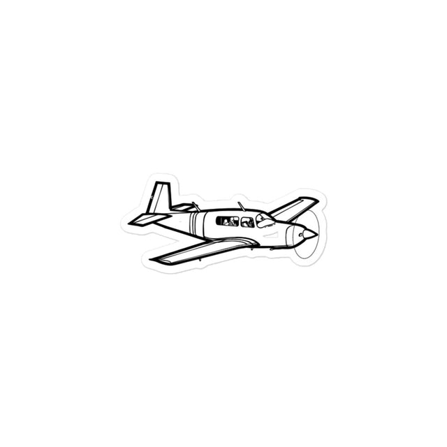 Mooney Ovation 3 High-Performance Stickers