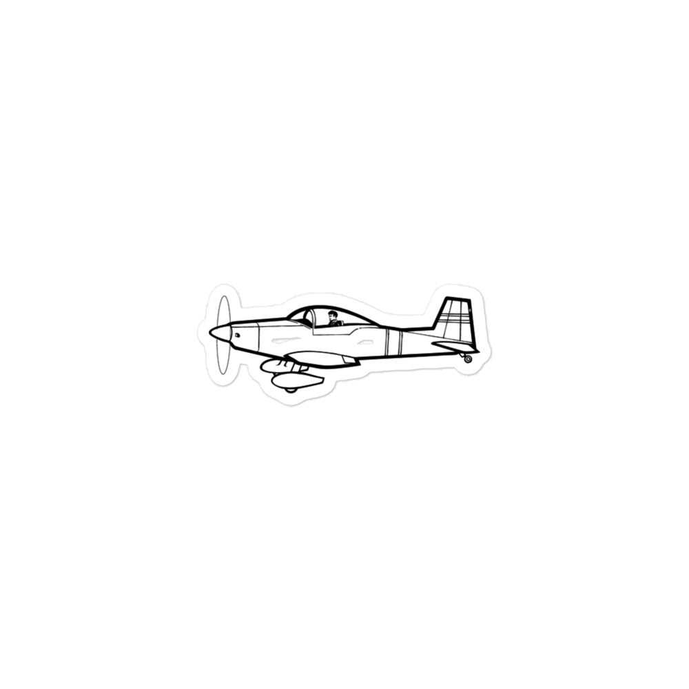 Mustang II Sport Homebuilt Aircraft Stickers