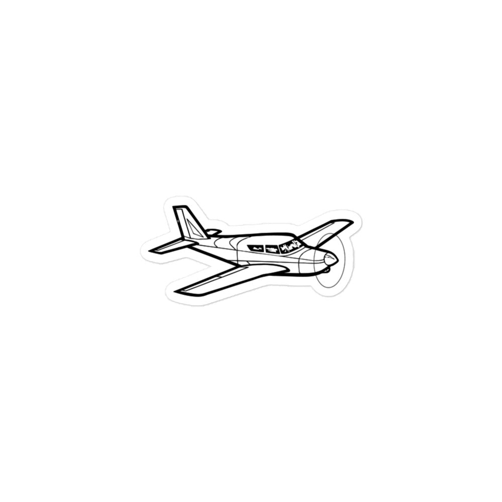 Piper Comanche Classic Stickers