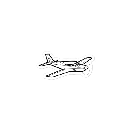 Piper Comanche Classic Stickers