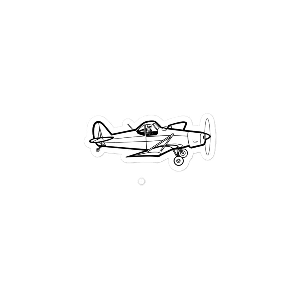 Piper PA-25 Pawnee Workhorse Stickers
