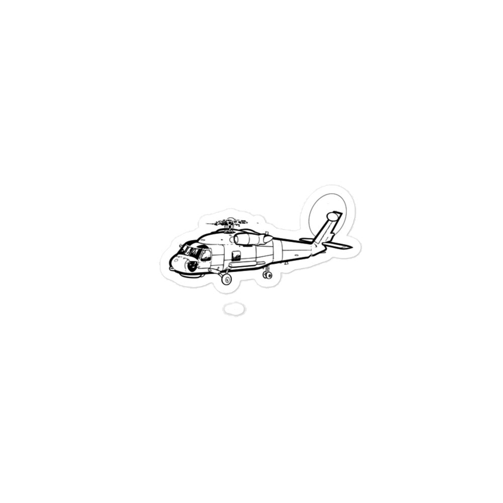 Sikorsky SH-60 Seahawk - Naval Powerhouse Stickers