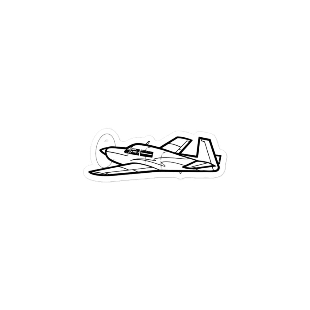 Mooney M20J 'Missile' Stickers