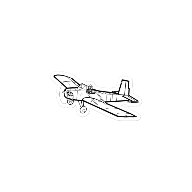 Volksplane Homebuilt Sport Aircraft Stickers