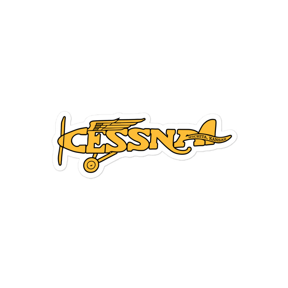 Cessna Vintage Logo Sticker