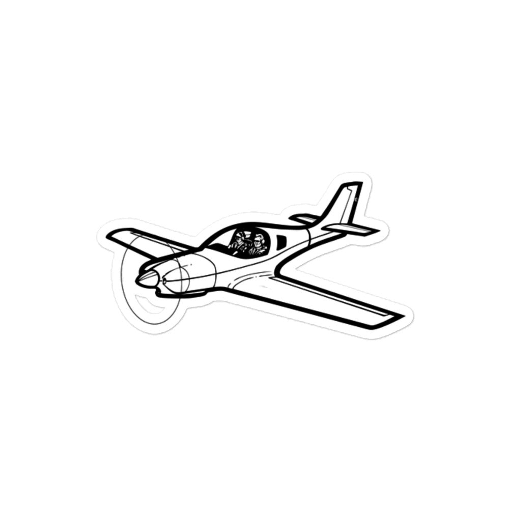 Lancair High-Performance Kit Planes Stickers