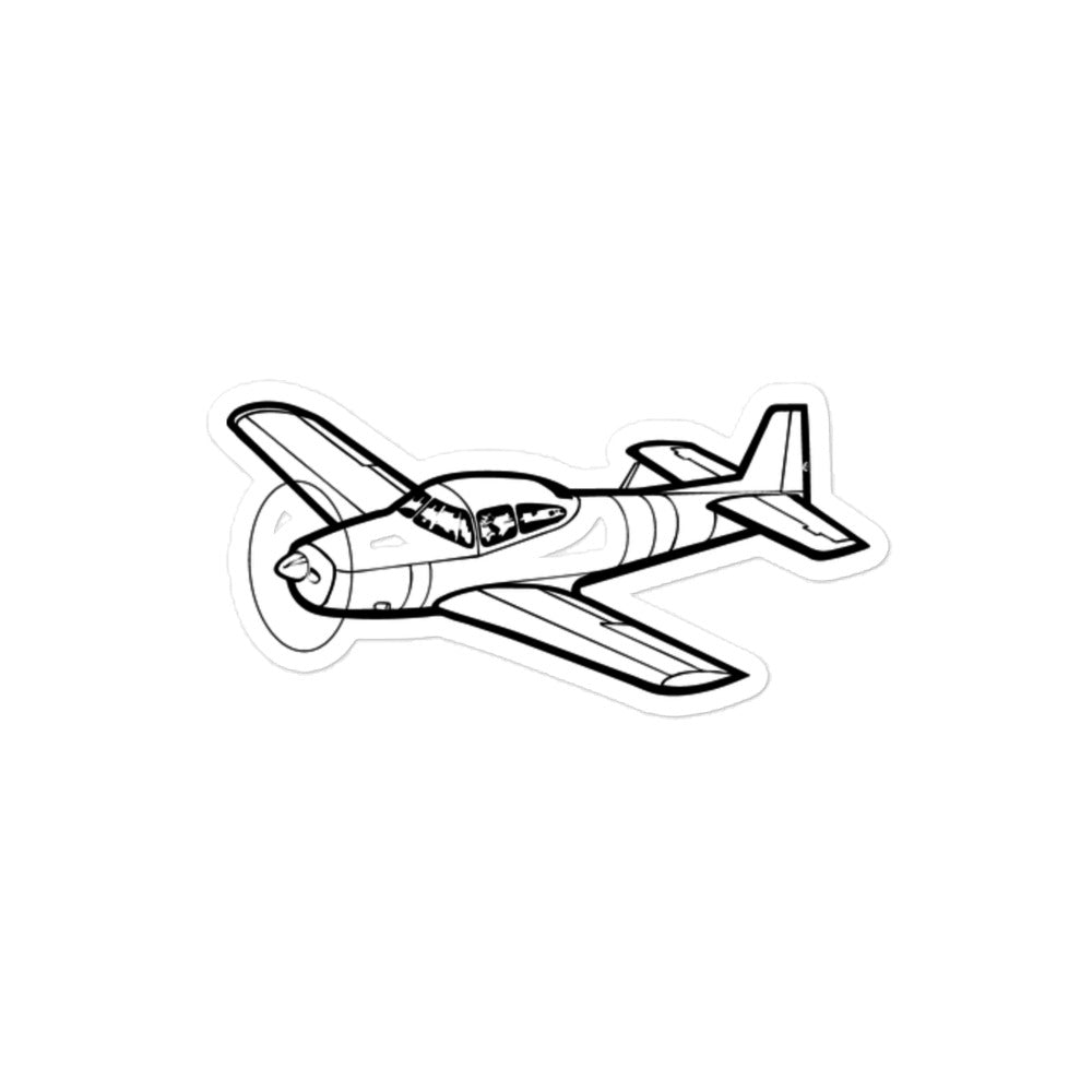 Classic Navion Light Aircraft Stickers
