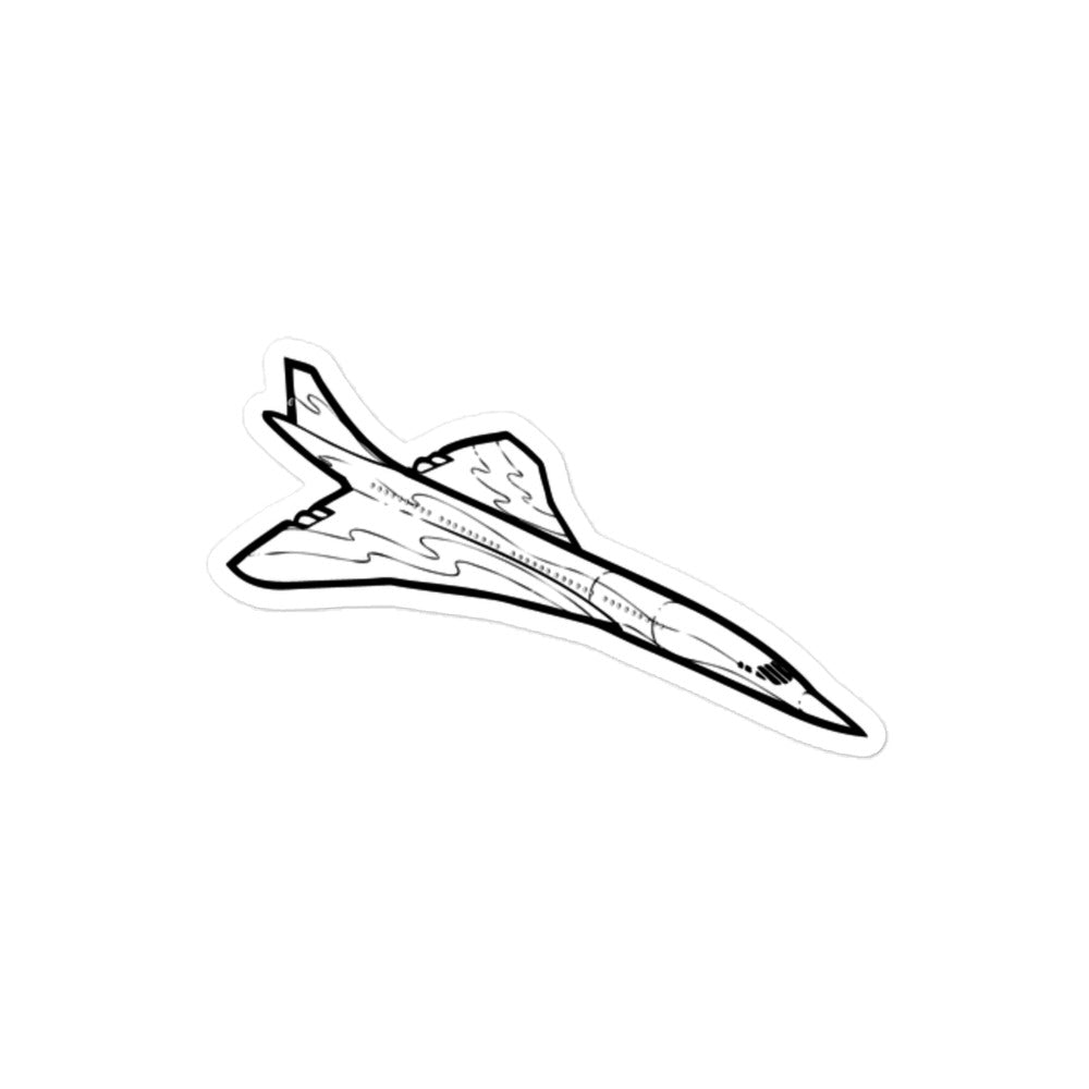 Concorde Supersonic Airliner 