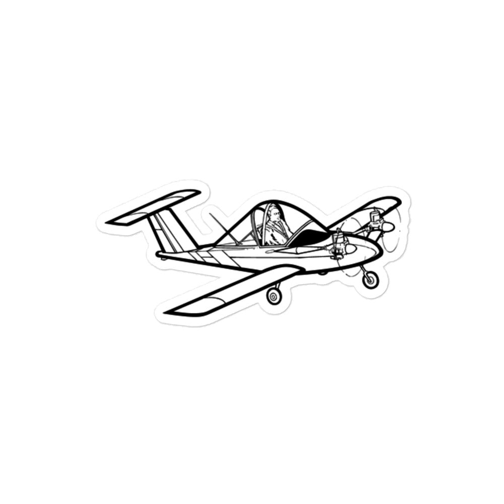 CRI CRI Homebuilt Sport Aircraft Stickersmockup