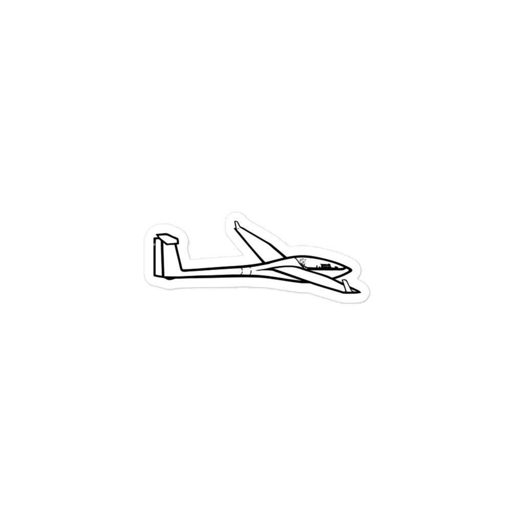 Glaser-Dirks DG-600 Glider Stickers
