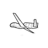 Global Hawk High-Altitude UAV 2 Stickers